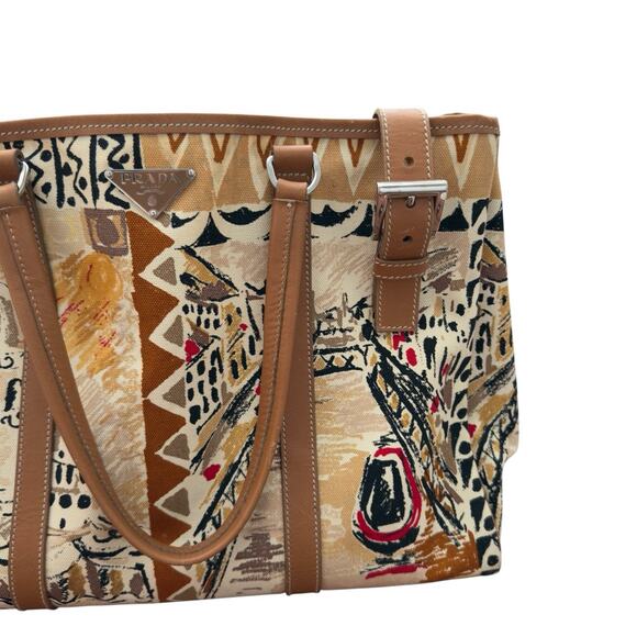 Prada Limited Edition Venetian Scene Tote Bag - Picture 5 of 16